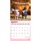 Pigsty | 2026 12 x 24 Inch (Hanging) Monthly Square Wall Calendar | Plastic-Free | BrownTrout | Domestic Pet Farm Animals